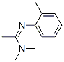 CAS 登录号：93777-87-8， N,N-二甲基-N'-(2-甲基苯基)乙脒