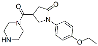 CAS#: 93778-14-4, 1-[[1-(4-Ethoxyphenyl)-5-Oxo-3-Pyrrolidinyl]Carbonyl]Piperazine