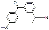 CAS#: 93778-23-5, 2-[3-[4-(Methylthio)Benzoyl]Phenyl]Propiononitrile