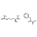 CAS#: 93778-38-2, 2-Oxo-3-phenylpropanoic acid - L-arginine (1:1)