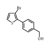CAS 登录号：937795-99-8， [4-(3-溴-2-噻吩基)苯基]甲醇
