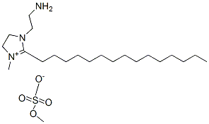 CAS#: 93783-29-0, 1-(2-Aminoethyl)-4,5-Dihydro-3-Methyl-2-Pentadecyl-1H-Imidazolium Methyl Sulphate