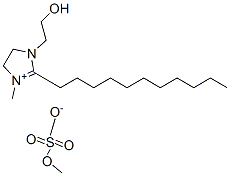 CAS 登录号:93783-33-6, 4,5-二氢-1-(2-羟基乙基)-3-甲基-2-十一烷基-1H-咪唑鎓硫酸甲酯盐
