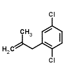 CAS 登录号：93794-96-8， 1,4-二氯-2-(2-甲基-2-丙烯-1-基)苯