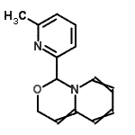 CAS 登录号：93804-19-4， 1-(6-甲基-2-吡啶基)-3H-吡啶并[1,2-c][1,3]恶嗪