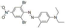 CAS 登录号：93805-40-4， 4-[(2,6-二溴-4-硝基苯基)偶氮]-N,N-二乙基间甲苯胺