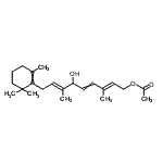 CAS#: 93820-51-0, (8E)-O<sup>15</sup>-Acetyl-10-hydroxy-7,10-dihydroretinol
