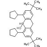 CAS 登录号：93840-42-7， 2,2'-亚甲基二[6-环戊基-4-(2-甲基-2-丙基)苯酚]