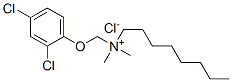CAS#: 93840-58-5, N-[(2,4-Dichlorophenoxy)Methyl]-N,N-Dimethyl-1-Octanaminium Chloride (1:1)