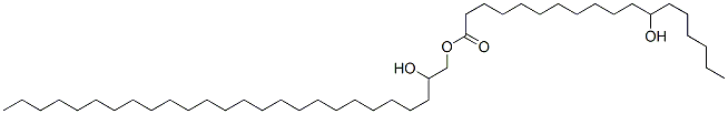 CAS 登录号:93840-69-8, 2-羟基二十六烷基 12-羟基硬脂酸酯