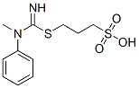 CAS#: 93841-11-3, 3-[[Imino(Methylphenylamino)Methyl]Thio]Propanesulphonic Acid