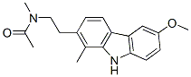 CAS#: 93841-60-2, N-[2-(6-Methoxy-1-Methyl-9H-Carbazol-2-Yl)Ethyl]-N-Methylacetamide