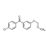 CAS 登录号：938458-70-9， (4-氯苯基)[3-(甲氧基甲氧基)苯基]甲酮