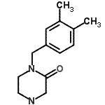 CAS 登录号：938458-92-5， 1-(3,4-二甲基苄基)-2-哌嗪酮