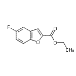 CAS 登录号：93849-31-1， 乙基5-氟-1-苯并呋喃-2-羧酸酯