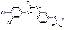 CAS 登录号：93856-96-3， 1-(3,4-二氯苯基)-3-[3-[(三氟甲基)硫代]苯基]脲