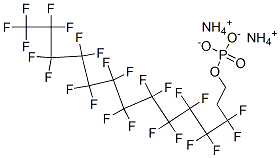 CAS#: 93857-46-6, 3,3,4,4,5,5,6,6,7,7,8,8,9,9,10,10,11,11,12,12,13,13,14,14,14-Pentacosafluoro-1-Tetradecanol Dihydrogen Phosphate Diammoniumsalt