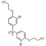 CAS 登录号：93859-22-4， 2,2'-{磺酰基二[(2-溴-4,1-亚苯基)氧基]}二乙醇