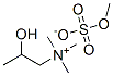 CAS 登录号：93893-83-5， (2-羟基丙基)三甲基铵硫酸甲酯盐