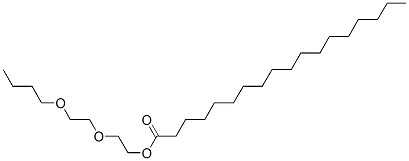 CAS 登录号：93894-13-4， 2-(2-丁氧基乙氧基)乙基硬脂酸酯