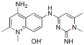CAS#: 93919-18-7, 4-Amino-6-[(1,2-Dihydro-2-Imino-1,6-Dimethyl-4-Pyrimidinyl)Amino]-1,2-Dimethyl-Quinolinium Hydroxide (1:1)
