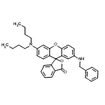 CAS 登录号：93923-69-4， 2'-(苄基氨基)-6'-(二丁基氨基)-3H-螺[2-苯并呋喃-1,9'-氧杂蒽]-3-酮