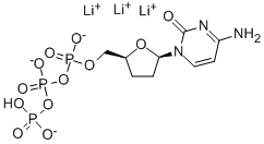 CAS#: 93939-77-6, 2',3'-Dideoxy-Cytidine5'-(Tetrahydrogen Triphosphate) Trilithium Salt