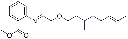 CAS#: 93940-30-8, Methyl 2-[[2-[(3,7-Dimethyl-6-Octenyl)Oxy]Ethylidene]Amino]Benzoate