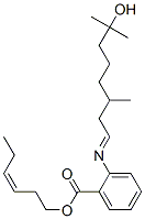 CAS#: 93940-31-9, (Z)-3-Hexenyl 2-[(7-Hydroxy-3,7-Dimethyloctylidene)Amino]Benzoate