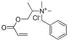 CAS 登录号：93941-91-4， [2-(丙烯酰氧基)-1-甲基乙基]苄基二甲基氯化铵