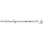 CAS#: 93942-11-1, N-[2-({2-[(2-Aminoethyl)amino]ethyl}amino)ethyl]-9,12-octadecadienamide acetate (1:1)