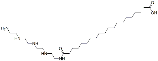 CAS#: 93942-19-9, N-(2-((2-((2-((2-Aminoethyl)Amino)Ethyl)Amino)Ethyl)Amino)Ethyl)Octadec-9-Enamide Monoacetate