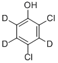 CAS#: 93951-74-7, 4,6-Dichloro-Phen-2,3,5-D3-Ol