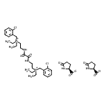 CAS 登录号：93963-55-4， 2,2'-[(1,2-二氧代-1,2-乙二基)二亚胺]二[N-(2-氯苄基)-N,N-二乙基乙铵]二[(2S)-5-氧代-2-吡咯烷羧酸酯]