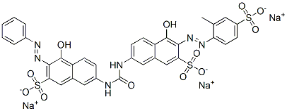 CAS#: 93964-40-0, 4-Hydroxy-7-[[[[5-Hydroxy-6-[(2-Methyl-4-Sulfophenyl)Azo]-7-Sulfo-2-Naphthalenyl]Amino]Carbonyl]Amino]-3-(Phenylazo)-2-Naphthalenesulfonic Acid Sodium Salt