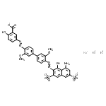 CAS#: 93964-58-0, Sodium hydrogen 5-({4'-[(8-amino-1-hydroxy-3,6-disulfonato-2-naphthyl)diazenyl]-3,3'-dimethoxy-4-biphenylyl}diazenyl)-2-hydroxybenzoate (2:1:1)