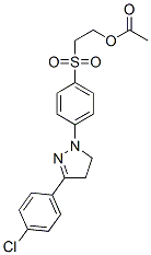 CAS#: 93966-53-1, 2-[[4-[3-(4-Chlorophenyl)-4,5-Dihydro-1H-Pyrazol-1-Yl]Phenyl]Sulphonyl]Ethyl Acetate