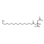 CAS 登录号：93980-61-1， 2-羟基-2-[2-氧代-2-(十四烷氧基)乙基]琥珀酸