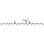 CAS 登录号：93981-24-9， N-[1-氨基-6-(辛酰氨基)-1-氧代-2-己烷基]辛酰胺