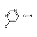 CAS 登录号：939986-65-9， 6-氯-4-嘧啶甲腈