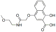 CAS#: 94006-38-9, 1-Hydroxy-4-[2-[(2-Methoxyethyl)Amino]-2-Oxoethoxy]-2-Naphthoic Acid
