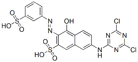 CAS#: 94022-72-7, 7-[(4,6-Dichloro-1,3,5-Triazin-2-Yl)Amino]-4-Hydroxy-3-[(3-Sulphophenyl)Azo]Naphthalene-2-Sulphonic Acid
