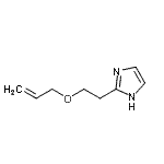CAS 登录号：940310-18-9， 2-[2-(烯丙氧基)乙基]-1H-咪唑