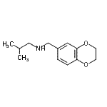 CAS 登录号：940364-32-9， N-(2,3-二氢-1,4-苯并二氧杂环己-7-基甲基)-2-甲基-丙-1-胺