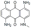 CAS 登录号：94086-86-9， 1,5-二氨基-4-羟基-8-(甲基氨基)蒽醌