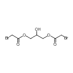 CAS 登录号：94087-95-3， 2-羟基-1,3-丙烷二基二(溴乙酸酯)