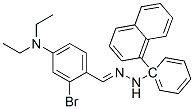CAS 登录号：94089-08-4， 2-溴-4-(二乙基氨基)-苯甲醛 2-(1-萘基)-2-苯基腙