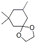 CAS#: 941-29-7, 7,7,9-Trimethyl-1,4-dioxaspiro[4.5]decane