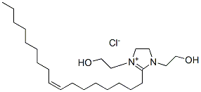 CAS 登录号:94113-70-9, (Z)-2-(8-十七碳烯基)-4,5-二氢-1,3-双(2-羟基乙基)-1H-咪唑鎓氯化物