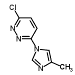 CAS 登录号：941294-26-4， 3-氯-6-(4-甲基-1H-咪唑-1-基)哒嗪